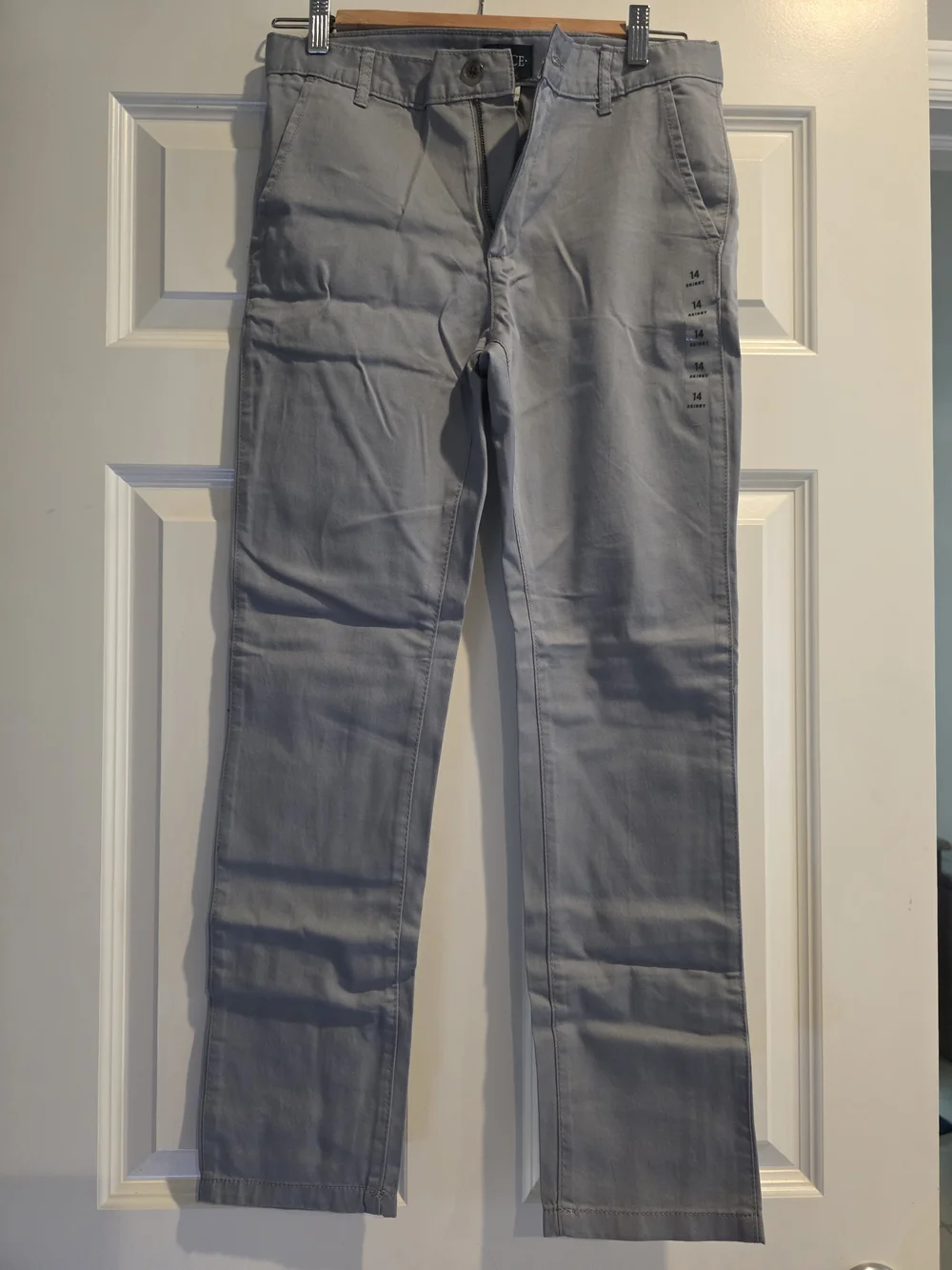 The Children's Place Light Gray Kids Casual Pants